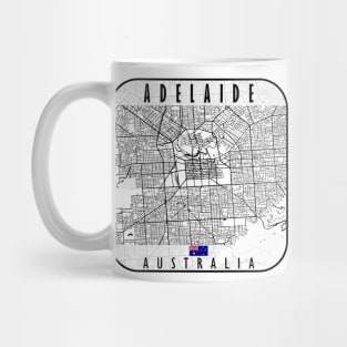 Adelaide Map Australia Mug